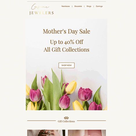 Mother's Day Jewelry Sale